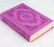 Le Noble Coran et la traduction en langue francaise de ses sens (bilingue francais/arabe) - Edition de luxe couverture cartonnee en cuir mauve-violet