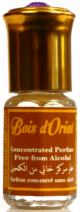 Parfum concentre sans alcool Musc d'Or "Bois d'Orient" 3 ml