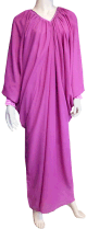 Robe Abaya ample papillon pour femme - Taille standard - Couleur Fuchsia