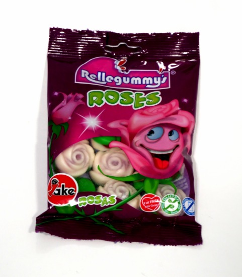 Sachets de Bonbons Halal Roses fourrées à la gomme (90g) - Alimentaire  sur