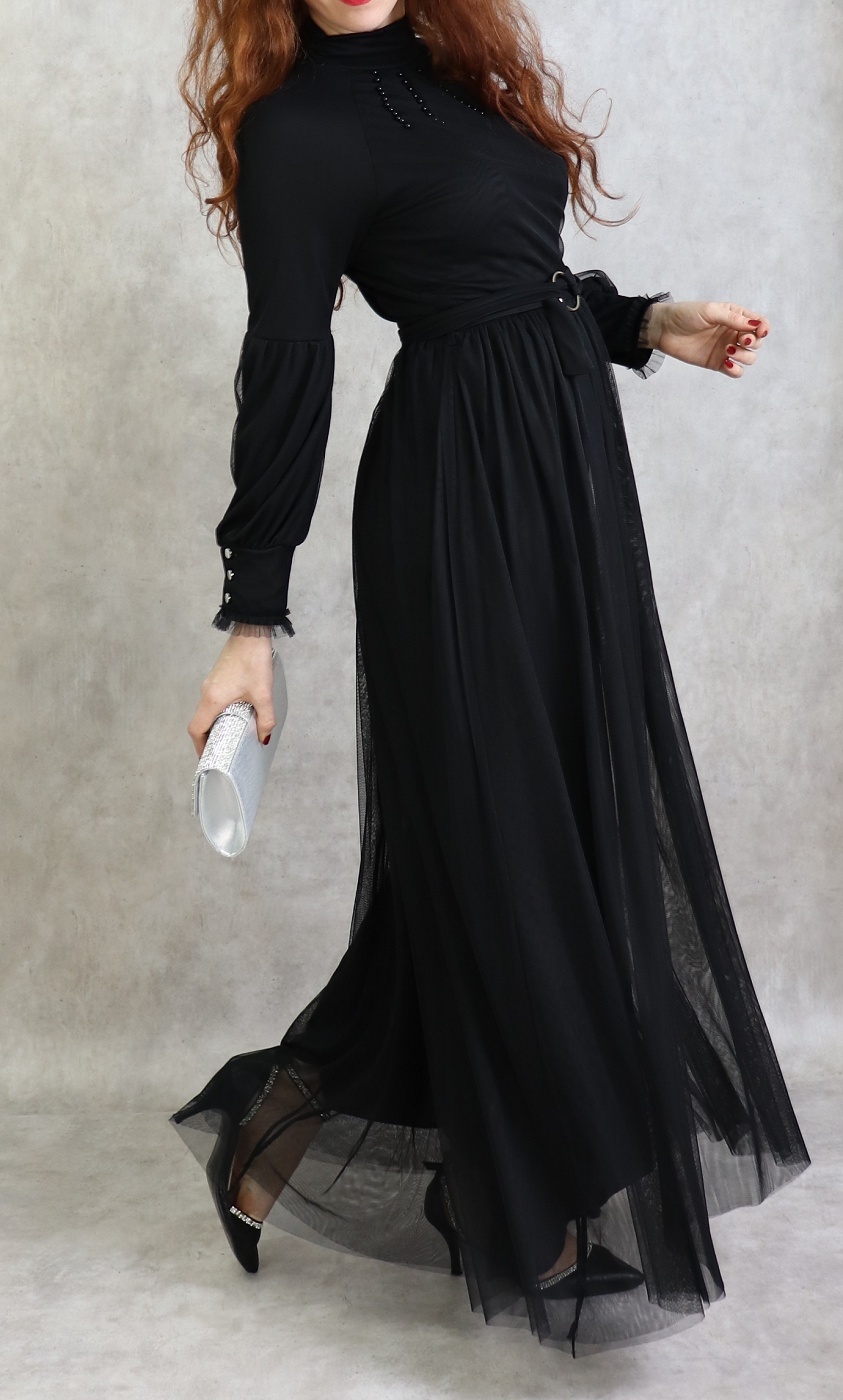Robe Noir Femme Soirée