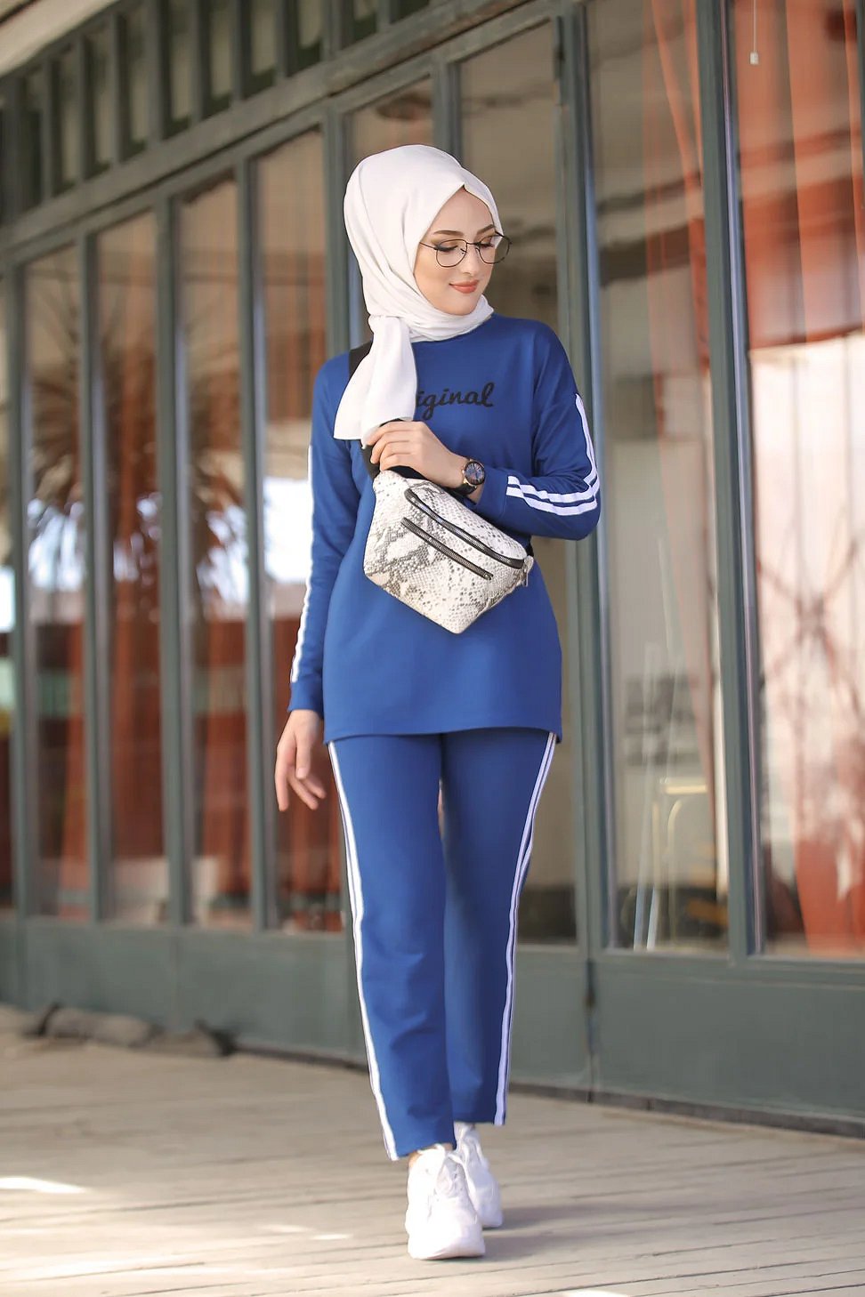 Survêtement original 2 pièces (Ensembles Hijab Sport pour femmes