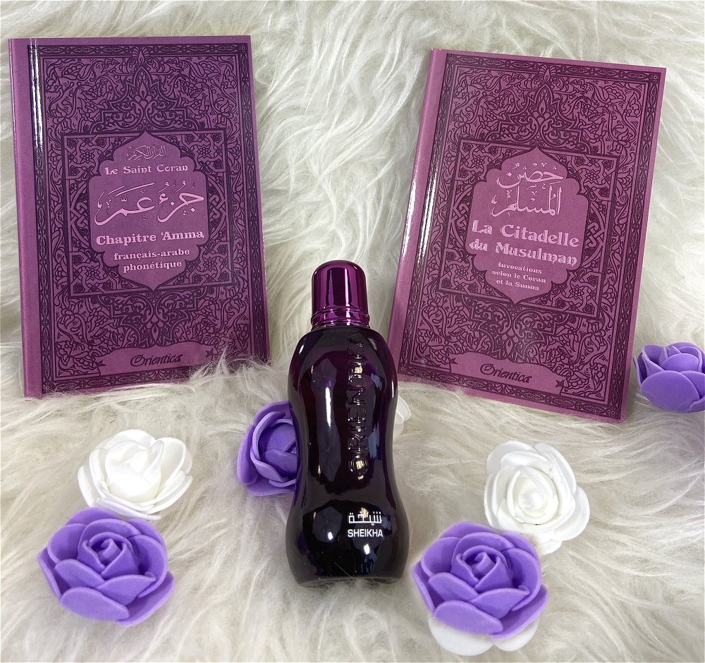 Pack Cadeau Femme Musulmane : Parfum Spray Orientica et La Citadelle du  musulman et Le Saint Coran Jouz' 'Amma (Cadeaux halal pas cher)
