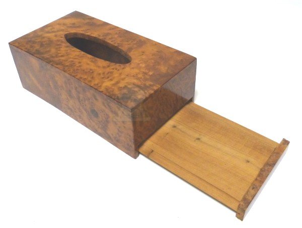 Boite magic en bois de thuya boite pour cacher vos petites objets cadeau 